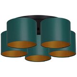  Prislonjen luster ARDEN 5xE27/60W/230V zelena/zlatna | Eponuda.com