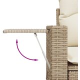  13-dijelni set vrtnih sofa s jastucima poliratan Bež | shoptok.hr