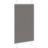 vidaXL Plisirana roleta antracit 80x150 cm širina tkanine 79,4 cm | shoptok.hr