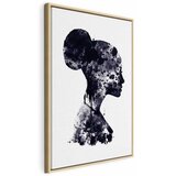  Slika - Abstract Profile (1 Part) Vertical 80x120 U prirodnom drvenom okviru | shoptok.hr