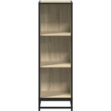 vidaXL Knjižna omara sonoma hrast 33,5x33x107,5 cm inženirski les | Shoptok.si