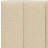  Okvir za krevet bez madraca krem 200x200 cm od tkanine - Krema 200 x 200 cm | shoptok.hr