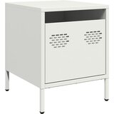 Maison Chic Nočna omarica - Nočna miza bela 35x39x43,5 cm jeklo, (21690298) | Shoptok.si