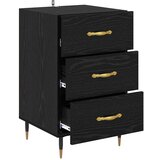  Noćni ormar Crni hrast 40 x 40 x 66 cm Konstruirano drvo | shoptok.hr