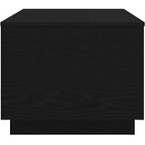  Klub stolić s LED svjetlima crni hrast 90x50x40 cm | shoptok.hr
