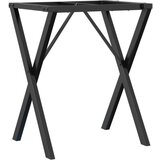  Noge za blagovaonski stol X-oblika 60x40x73 cm lijevano željezo | shoptok.hr