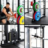Tryton vrata za trening sa smith machine 3d - dvostruki kolut i stack utegima komercijalni hms | shoptok.hr