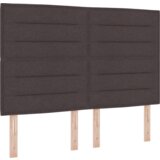  Box Spring postelja z vzmetnico temno rjava 140x200 cm tkanina, (22052101) | Shoptok.si