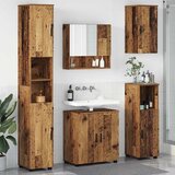 vidaXL Set namještaja za kupaonicu 5 pcs Staro drvo 61 x 35 x 64 cm | shoptok.hr