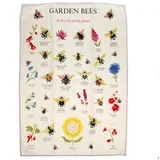 Bombažna kuhinjska krpa 50x70 cm Garden Bees –
