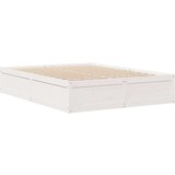 vidaXL Okvir za krevet bijeli 150x200cm od masivne borovine | shoptok.hr