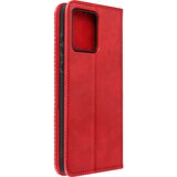 AVIZAR Ovitek za Motorola Moto G84, Wallet Flip, zbirka Geo Red, (20918123) | Shoptok.si