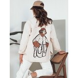 DStreet Kurtka damska jeansowa DAMIRAKS jasnobeżowa | Shoptok.si