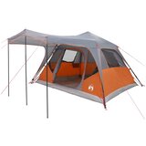  Obiteljski šator s krovom Siva i narančasta 305 x 275 x 190 cm | Eponuda.com
