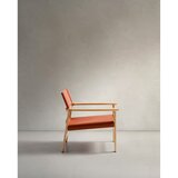 Kave Home Usnjen fotelj v konjak rjavi barvi Jan – | Shoptok.si