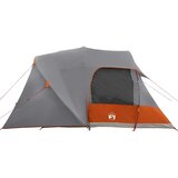 Šator kupola za 6 osoba Siva i narančasta 500 x 314 x 206 cm | shoptok.hr