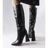 Gemre Black block heel boots Medicina | shoptok.hr