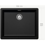Schock Granitno pomivalno korito Greenwich N-100 L magma | Shoptok.si