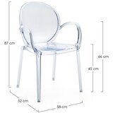 BIZZOTTO Plastičen vrtni stol Camilla – | Shoptok.si