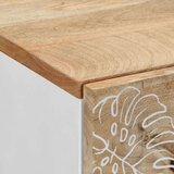 vidaXL Noćni ormarići 2 kom 40x33,5x46 cm Puno drvo Mango | shoptok.hr