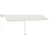  Prostostoječa avtomatska tenda 600x300 cm krem, (20728983) | Shoptok.si