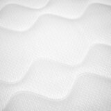 CARRYHOME POSTELJA BOXSPRING 120 cm x 200 cm , tekstil sivobela | Shoptok.si