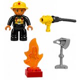  Fire Department Motorized Fire Truck Firefighter Figure Building Blocks Set | Shoptok.si