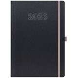  Dnevnik GLASGOW B5 2027 crni 17x24cm P20 Slike