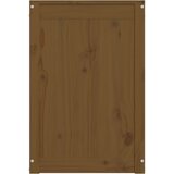  Kutija za rublje boja meda 44 x 44 x 66 cm od masivne borovine | shoptok.hr
