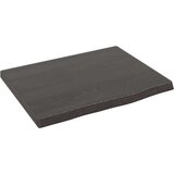  Polica tamnosiva 40 x 30 x 2 cm od obrađene hrastovine Cijene