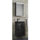 MID.YOU kopalnica za goste slito, črna, 3-Delno | Shoptok.si