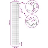  Venecijanska roleta Bijela 40 x 250 cm 35 mm | shoptok.hr