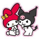 Hello Kitty Ukrasni jastuk My Melody i Kuromi 3D, 35 cm Slike