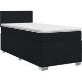  Boxspring krevet s madracem Crna 100 x 200 cm Tkanina | shoptok.hr