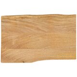 vidaXL Mizna plošča 60x40x2,5 cm naraven rob trden mangov les Cene