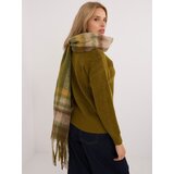 Wool Fashion Italia Scarf-AT-SZ-231301.21-khaki | Shoptok.si