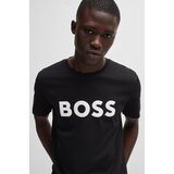 Boss Majica 'Thinking 1' crna / bijela | shoptok.hr