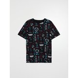 Sinsay Pamučna majica dugih rukava s printom Rick and Morty | shoptok.hr