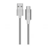 Griffin podatkovni kabel Type C na USB srebrn 1m