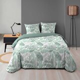 Douceur d intérieur Zelena posteljnina za zakonsko posteljo/podaljšana iz flisa 240x220 cm Epicea – | Shoptok.si