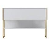 Hanah home Komoda Luxe 120x80x30cm, Zlatno-Bijela | Eponuda.ba