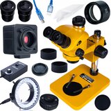 Rosfix SIRIUS PRO MSSP-T-PS1-O – TRINOKULARNI STEREOMIKROSKOP | ZOOM 7–50X, LED 56X, KAMERA 5MP, BARLOW 0.5X, (5000036388) | Shoptok.si