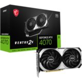 VGA MSI NVidia RTX 4070 VENTUS 2X E 12G OC, 12GB GDDR6X/192bit, PCI Express Gen 4, 3xDP, 1xHDMI, 1x 8-pin, D0RTX4070VENTUS2XE12GOC | Eponuda.ba