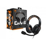 Cougar Dive Headset Wired Head-band Gaming Black | shoptok.hr