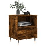 Noćni ormarić boja hrasta 40 x 35 x 50 cm od konstruiranog drva | shoptok.hr