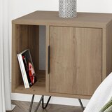 Livetastic Nočna Omarica Glynn, Barva Temnega Hrasta | Shoptok.si