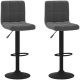  Barski stolci 2 kom crni baršunasti | Eponuda.com