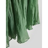 Reserved - Maxi suknja od mješavine liocela - zelena | shoptok.hr