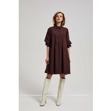 Marisse Brown Shirt Dress | shoptok.hr