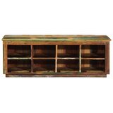  Ormar za cipele Smeđa 110 x 35 x 40 cm Čvrsto drvo iz reciklaže | shoptok.hr